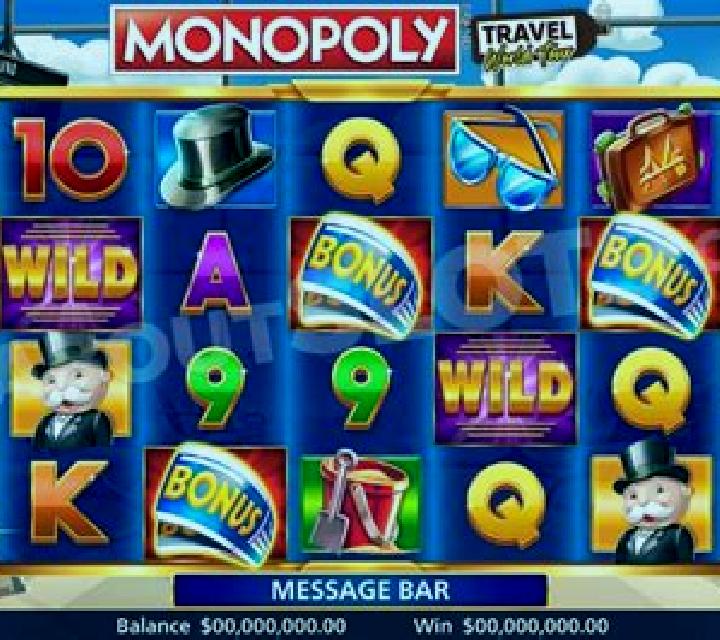 Monopoly Travel World Tour slot