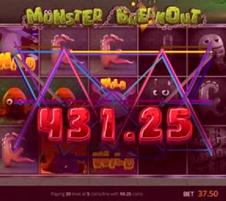 Monster Breakout slot machine