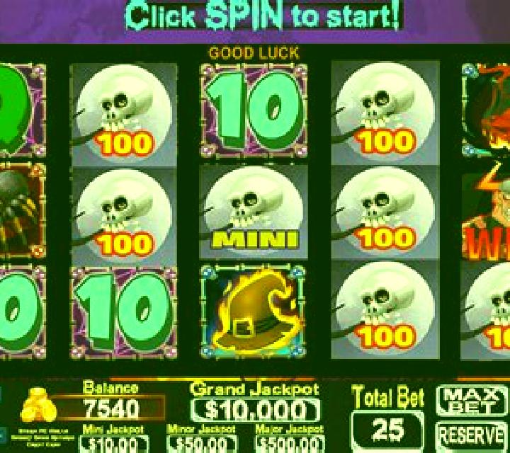 Monster Spins slot machine