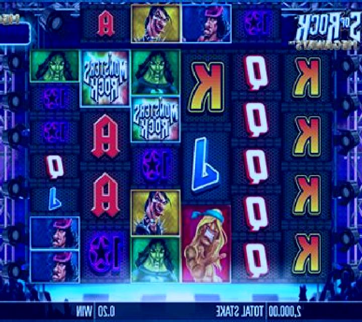 Monsters of Rock Megaways slot game
