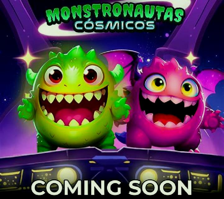 Monstronautas Cosmicos slot game