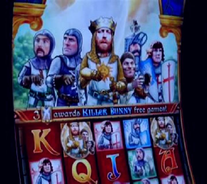 Monty Python and the Holy Grail slot machine