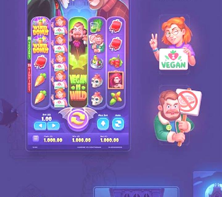 Moonlight Showdown Vampire slot game