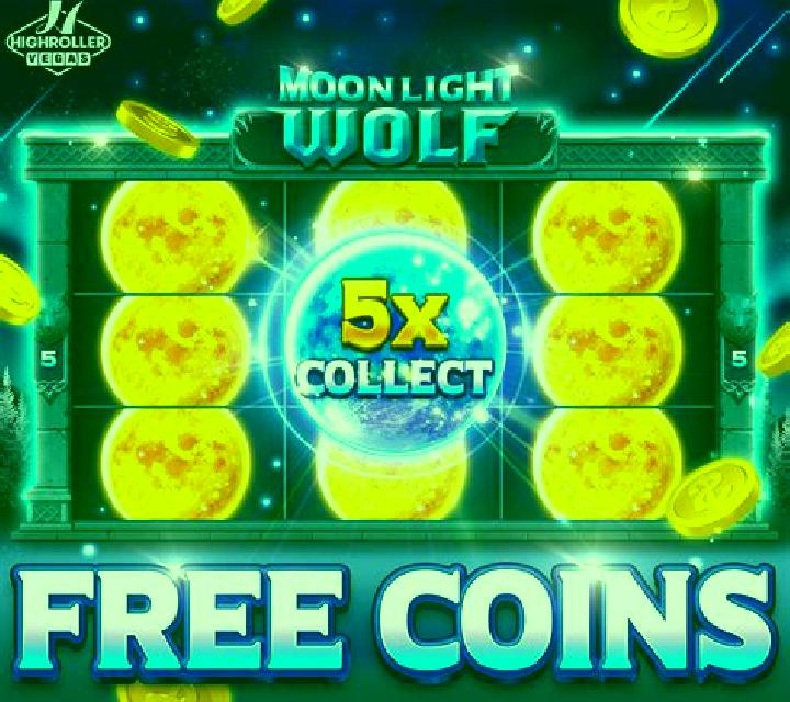 Moonlight Wolf: Power Coins slot game