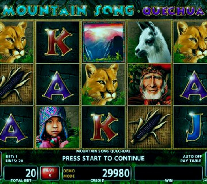Mountain Song Quechua slot game