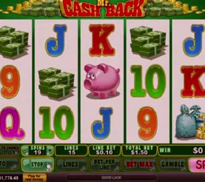 MR. Cashback slot machine