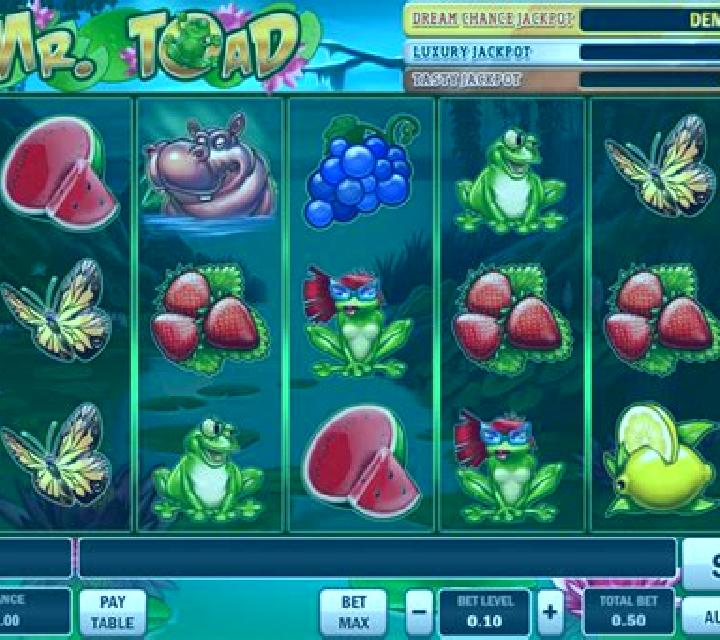 Mr Toad slot machine