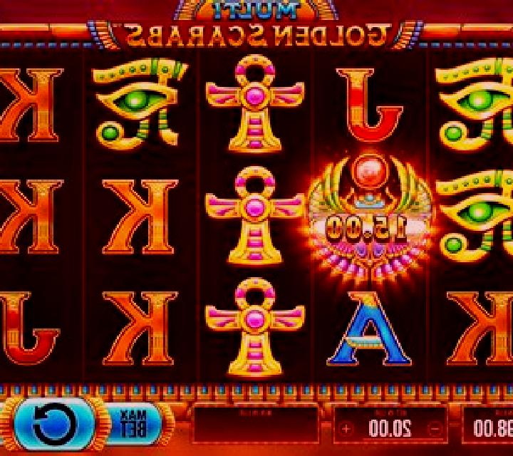 Multi Golden Scarabs online slot