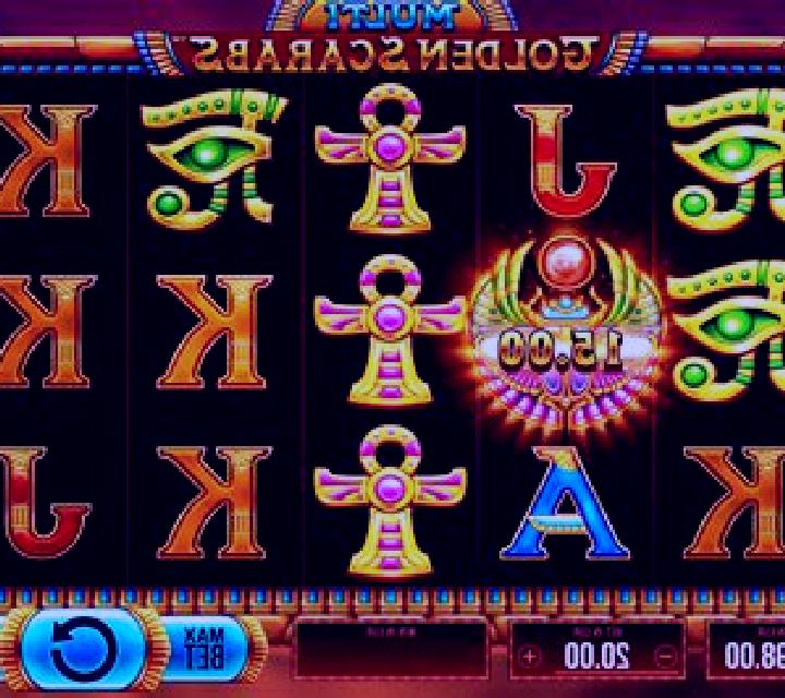 Multi Golden Scarabs slot game