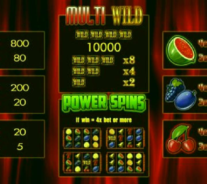 Multi Wild Red HD slot game