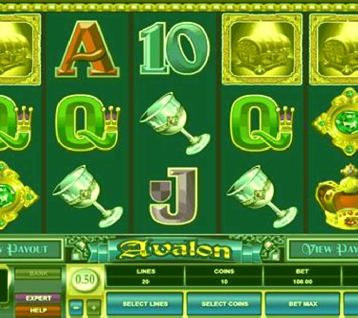 Multiplayer Avalon slot machine