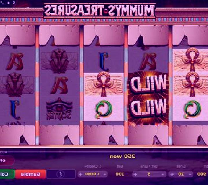 Mummy s Treasures (Five Men Games) slot game