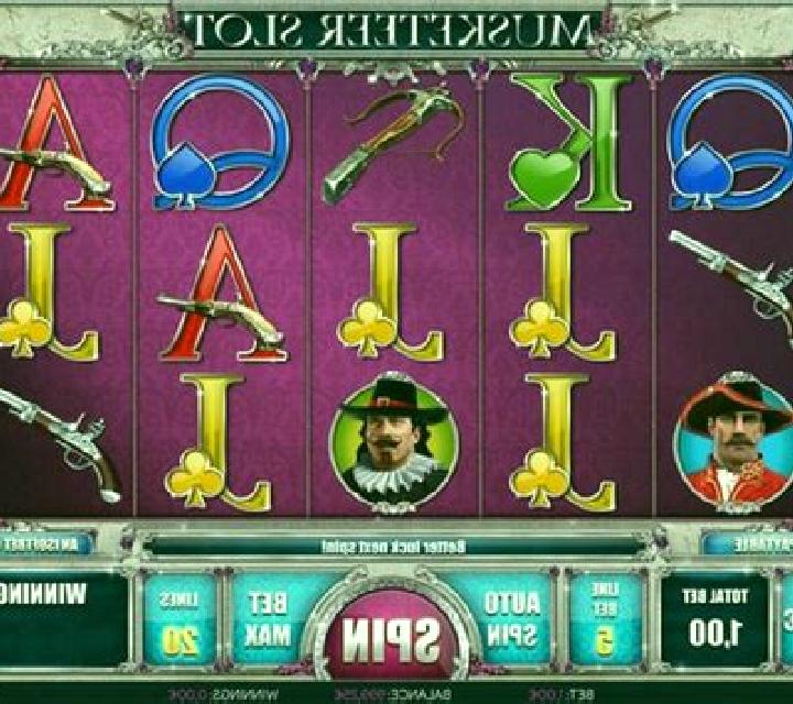 Musketeer slot machine