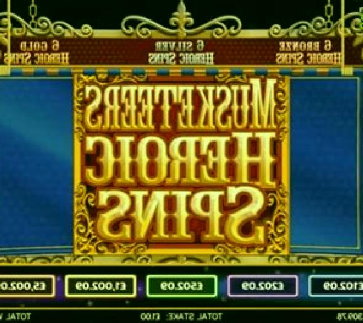 Musketeers Heroic Spins online slot