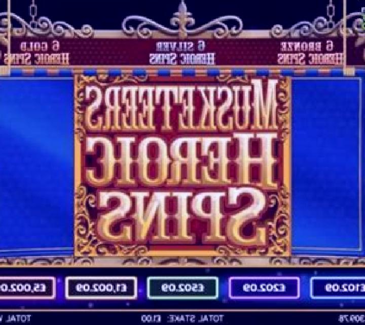 Musketeers Heroic Spins slot machine