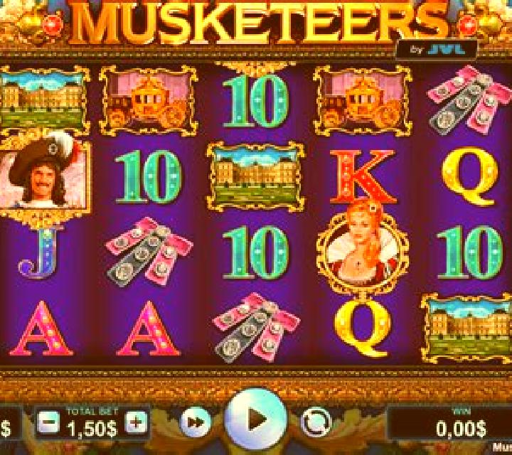 Musketeers (JVL) online slot