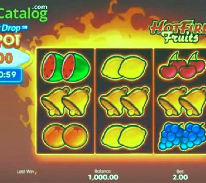 Must Drop Jackpot Hot Fire Fruits slot