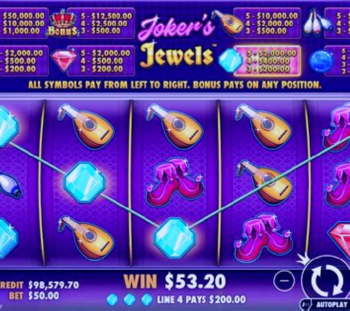 Mysterious Jewels slot game
