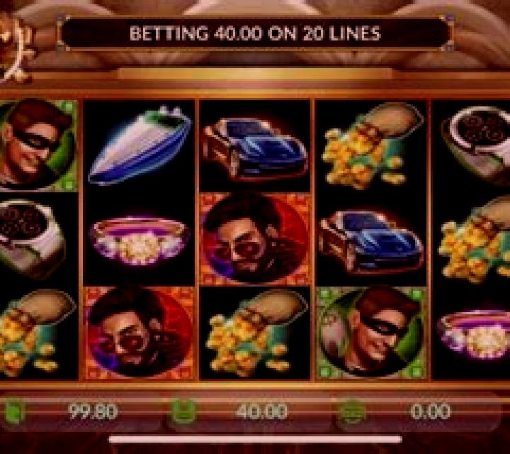 Mystery Heist slot machine