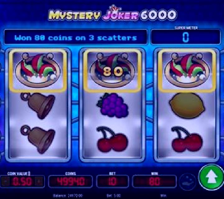 Mystery Joker 6000 slot game
