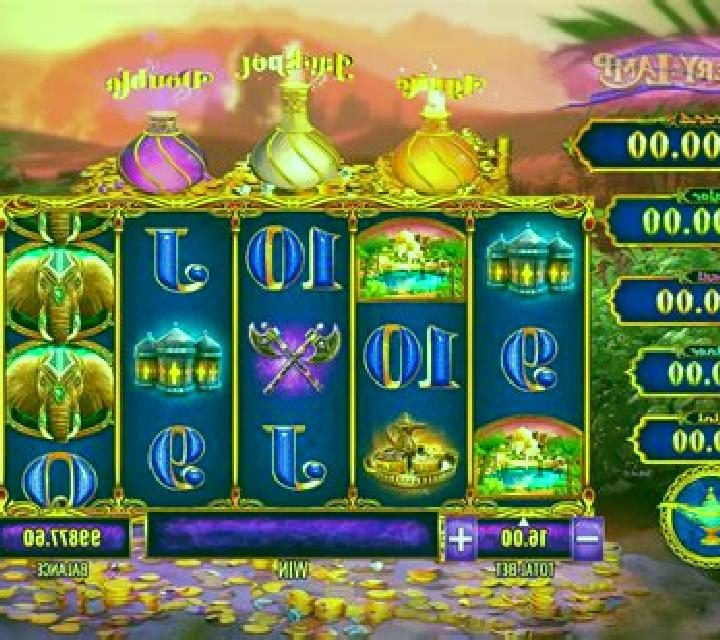 Mystery of the Lamp Desert Veil online slot