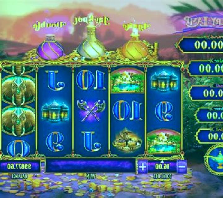 Mystery of the Lamp Desert Veil slot