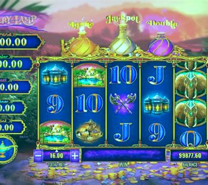 Mystery of the Lamp Enchanted Palace online slot