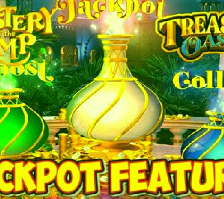 Mystery of the Lamp Treasure Oasis online slot