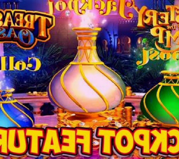 Mystery of the Lamp Treasure Oasis slot machine