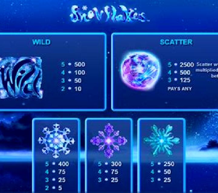 Mystic Snowflakes slot game