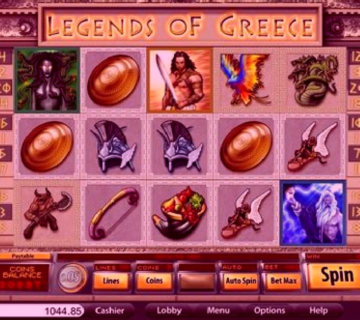 Mythical Creatures Of Greece slot game