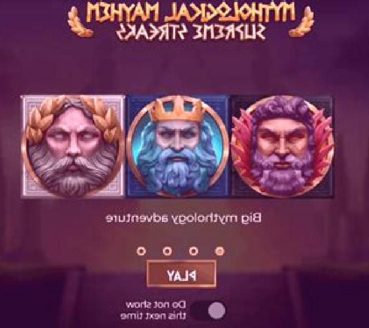 Mythological Mayhem Supreme Streaks slot game