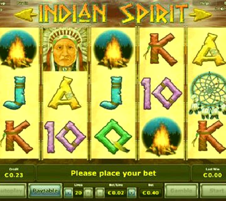 Native Indians slot game
