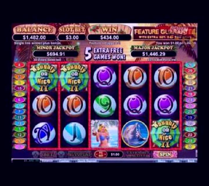 Naughty or Nice Spring Break slot