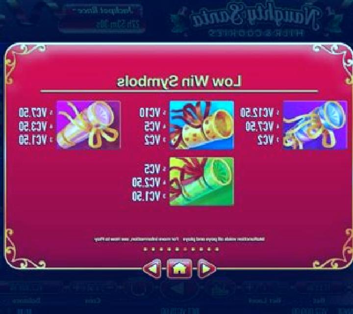 Naughty Santa slot game