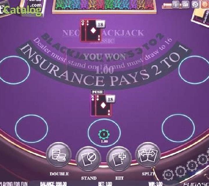 Neon Blackjack Classic slot