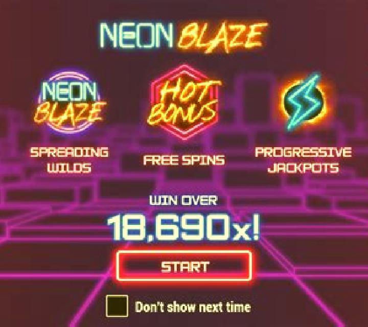 Neon Blaze slot game
