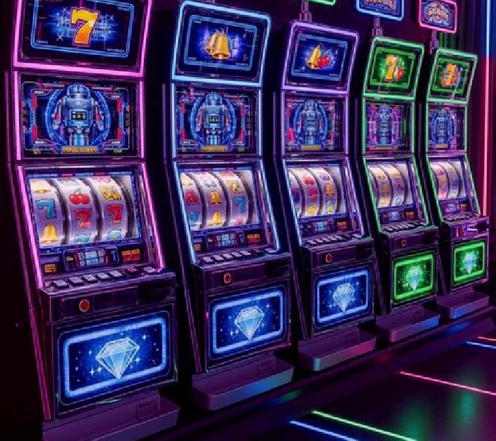 Neon City Wheel slot
