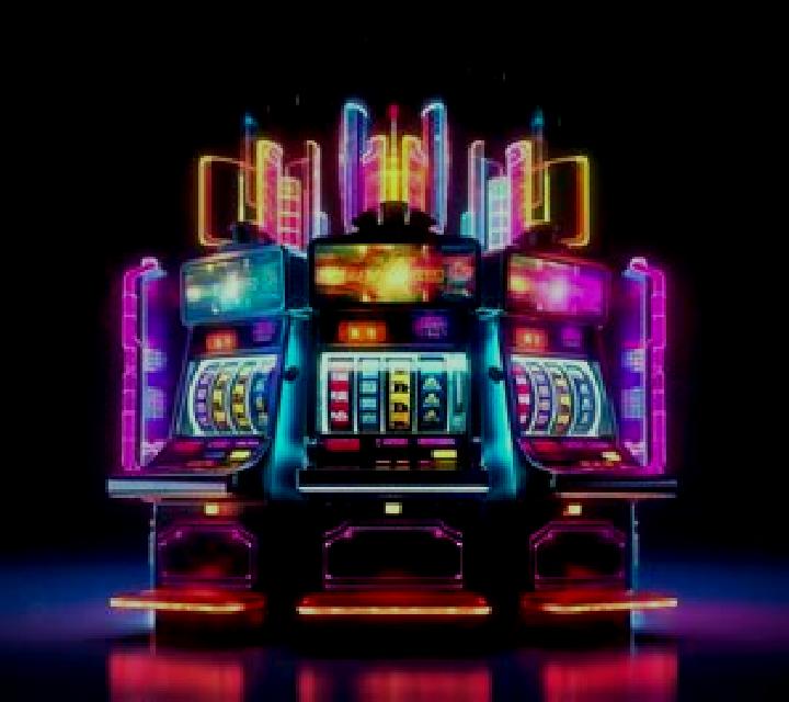 Neon Flux slot machine