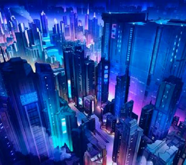 Neon Fruit Cityscape online slot