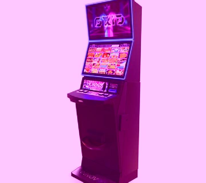 Neon Fruit Cityscape slot machine