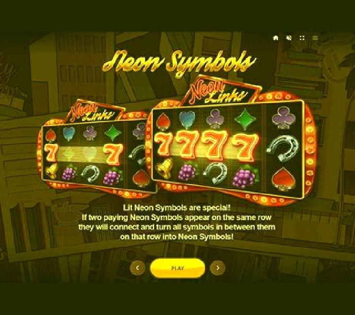 Neon Links slot machine