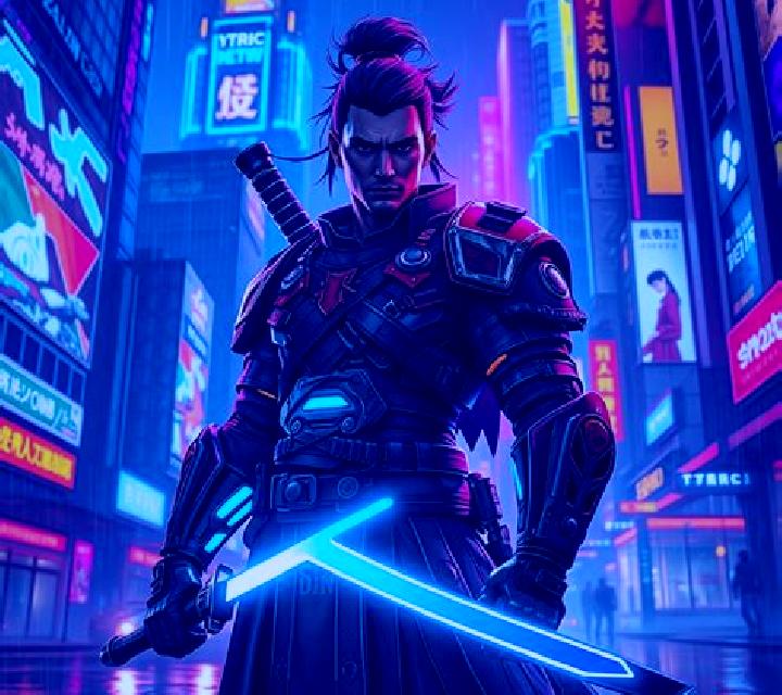 Neon Ronin slot machine