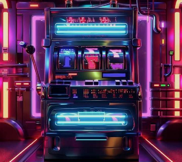 Neon slot game