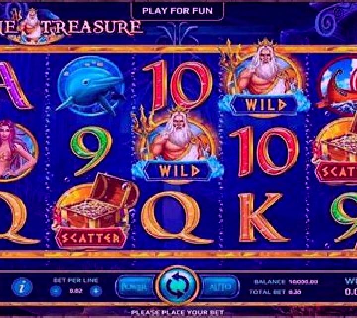 Neptune Treasure Jackpot slot machine