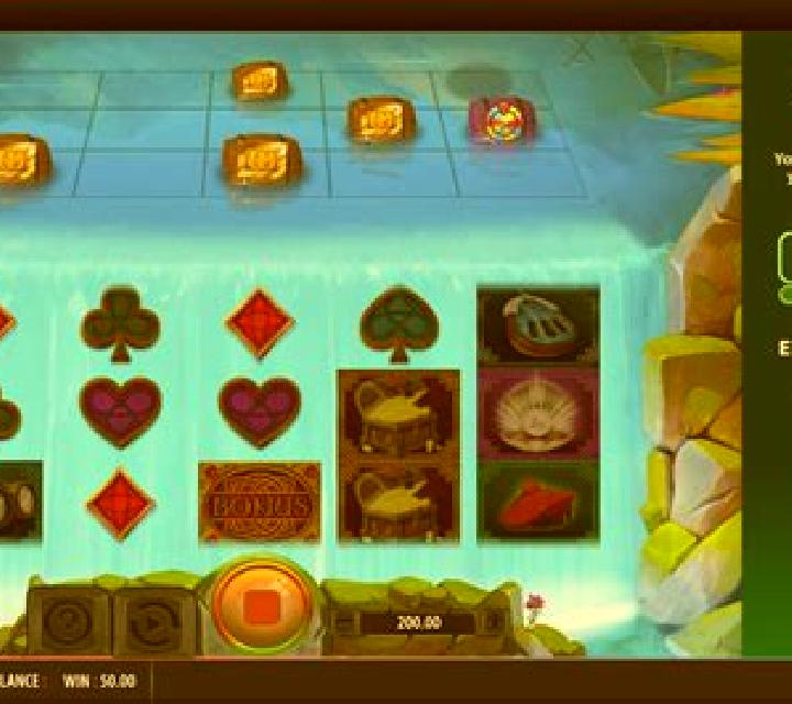 Nessie s Treasure Mega Drop Quest slot machine