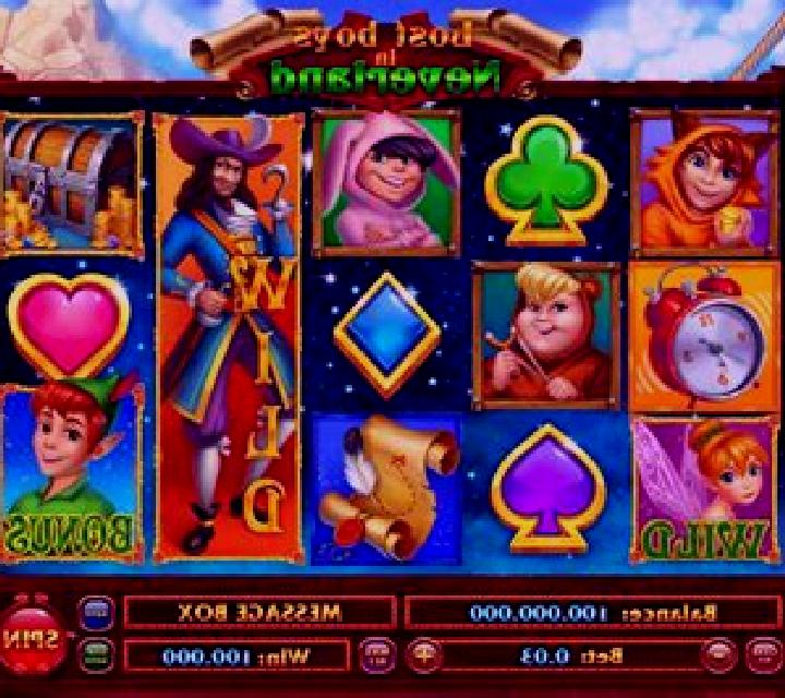 Neverland slot machine