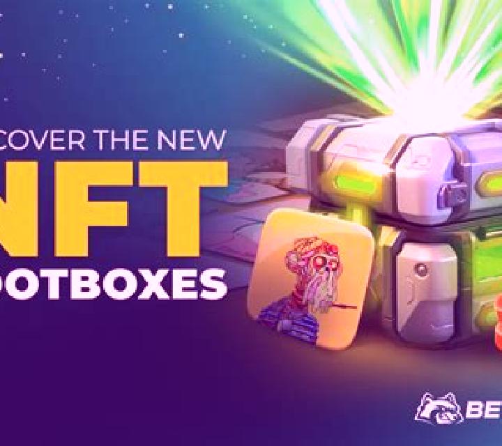 NFT Lootboxes slot game