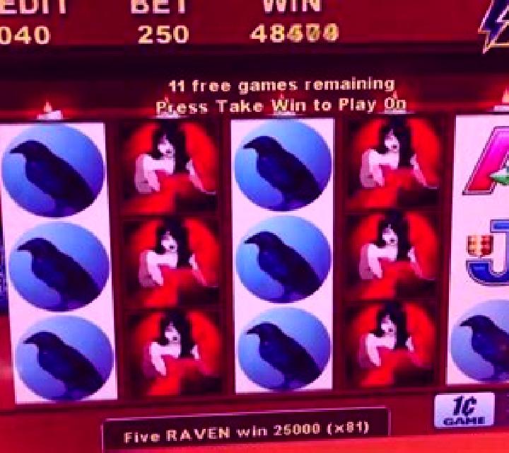 Night of the Raven slot machine