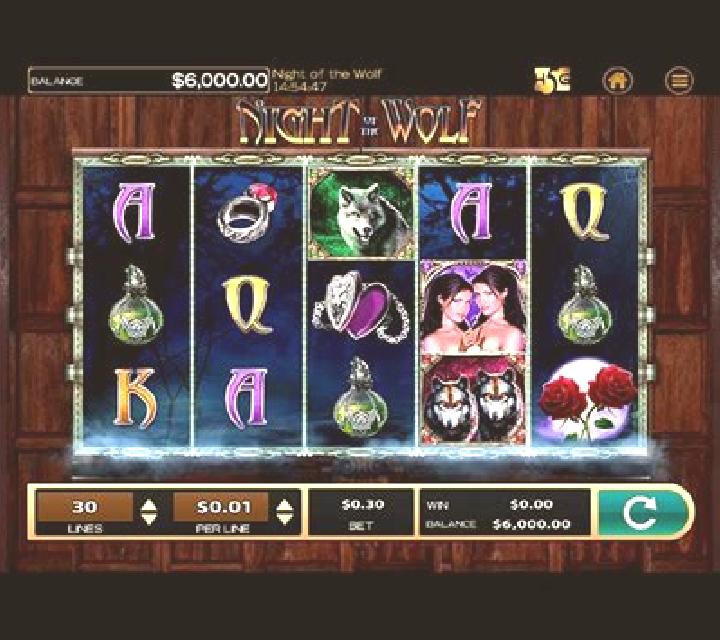 Night of the Wolf slot machine